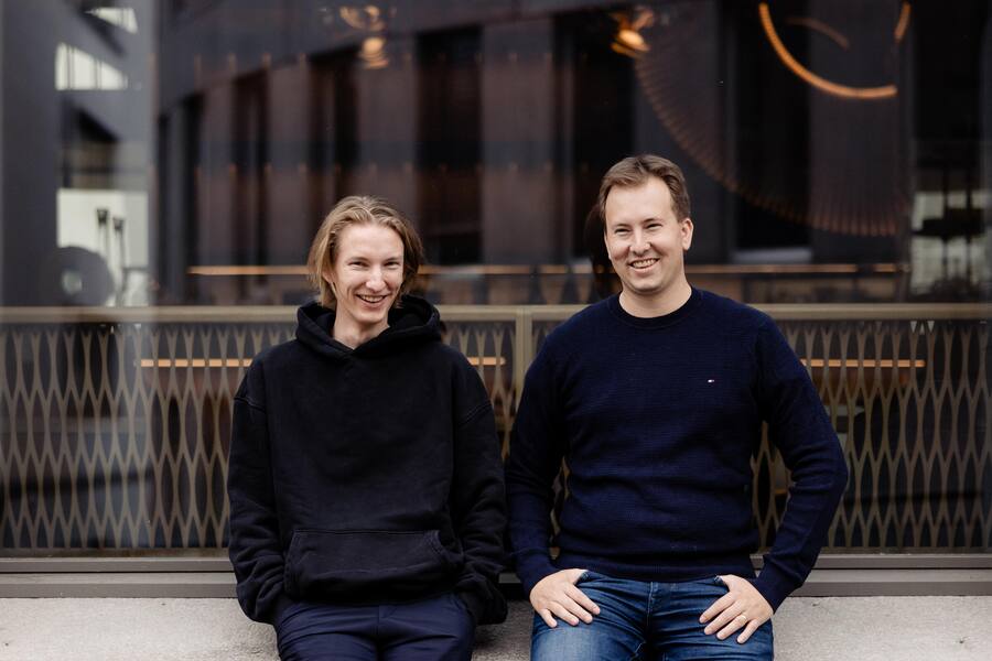 David Geisser (r.) und Bruder Benjamin Geisser (l.)Â