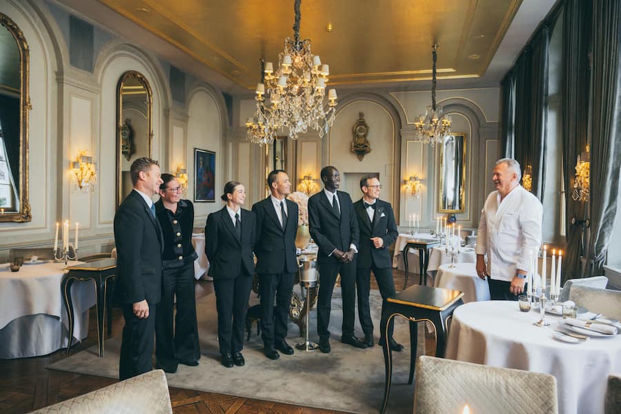 Peter Knogl im Restaurant TroiRois 2024