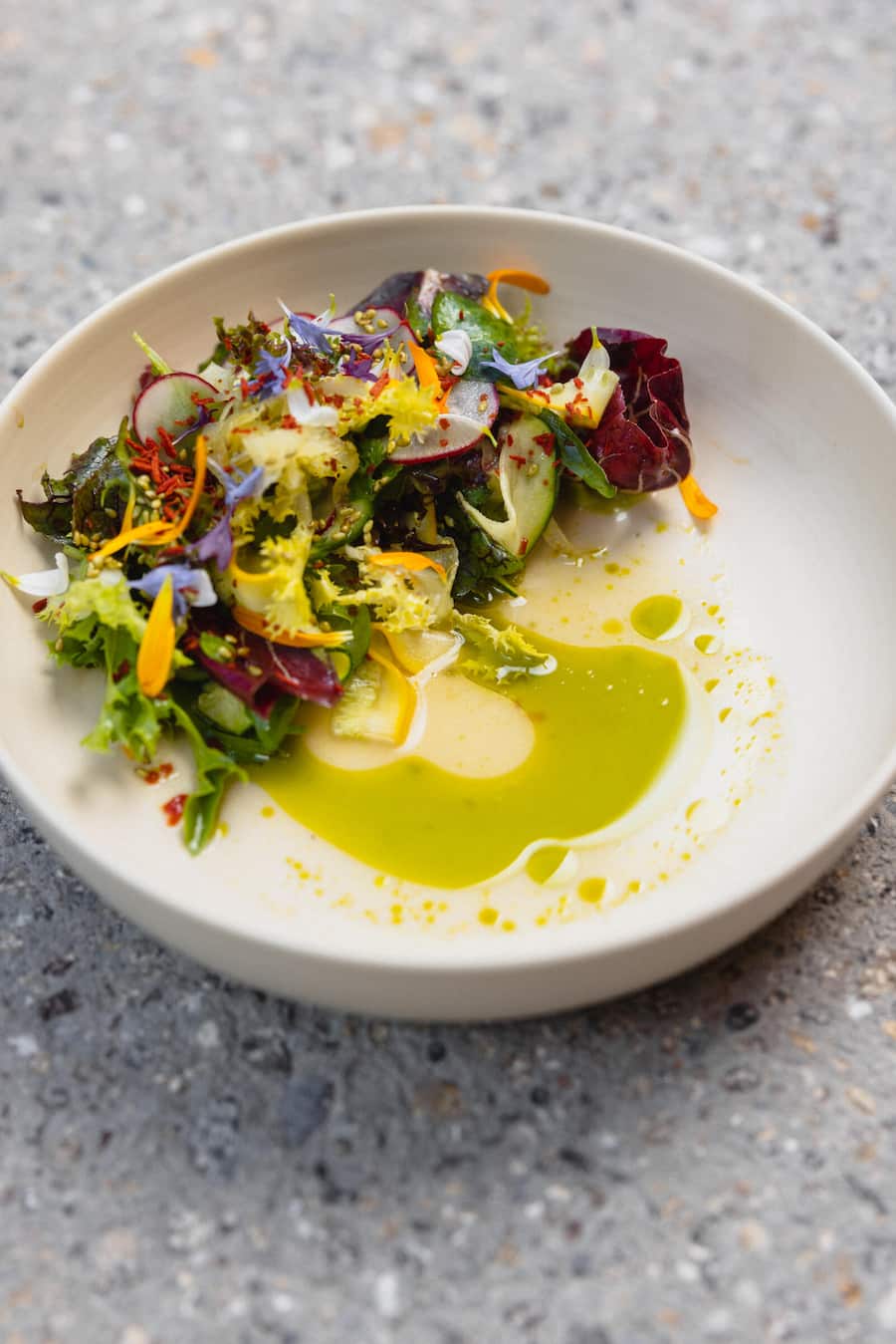 Restaurant blooms, The Dolder Grand, blooms Garden Salad