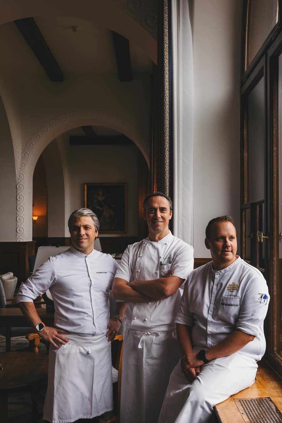 Suvretta House, Johannes Bonin (Executive Pastry Chef), Fabrizio Zanetti, Felix Brendelberger (Sous Chef)