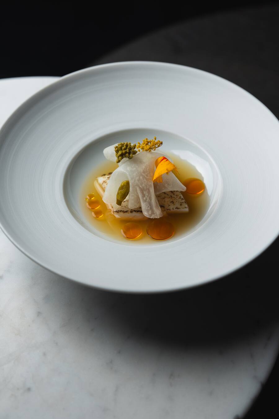 Schauenstein, Uccelin, Marcel Skibba, Andreas Caminada, Zander, Kohlrabi, Kapuzinerkresse