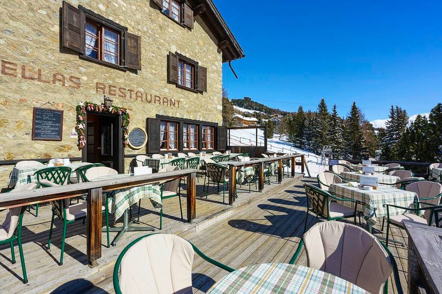 Chasellas Terrasse Winter