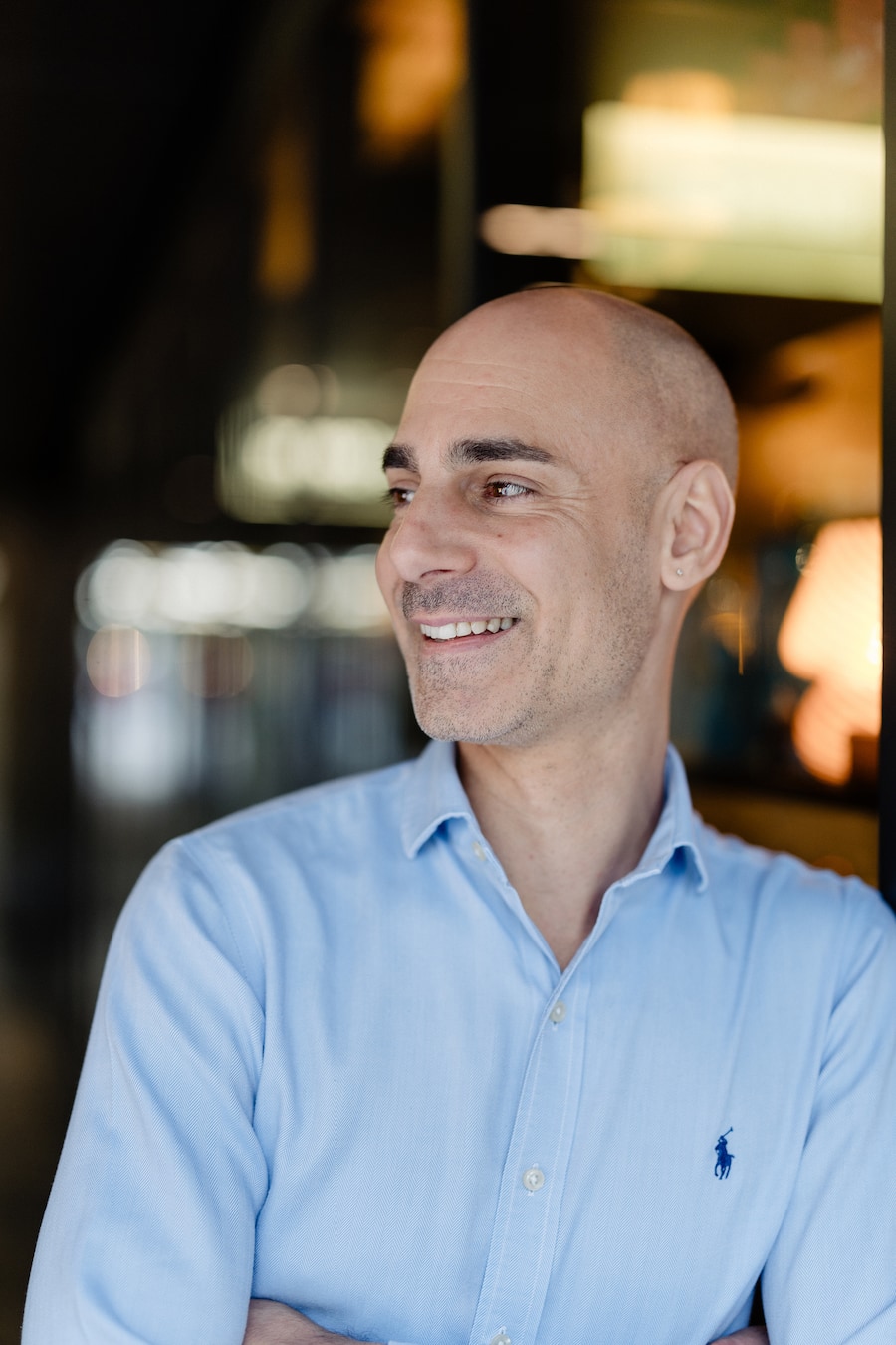 Davide Searlato, Betriebsleiter, Trattoria Sempre, Restaurant Portrait Bindella, 23. Januar 2025, Trattoria Siempre, Bern, Copyright Roy Matter