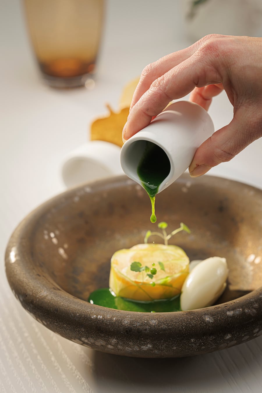 Premier service de Helena Collaud et Joeffrey Fraiche au Pont de Brent ce mercredi 15 janvier 2025.