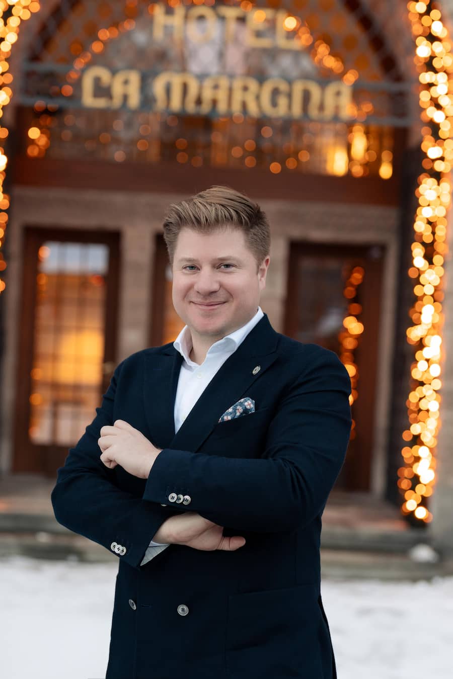 David Frei, Managing Director - Hotel GRACE LA MARGNA ST MORITZ - Dezember 2024 - Copyright Olivia Pulver