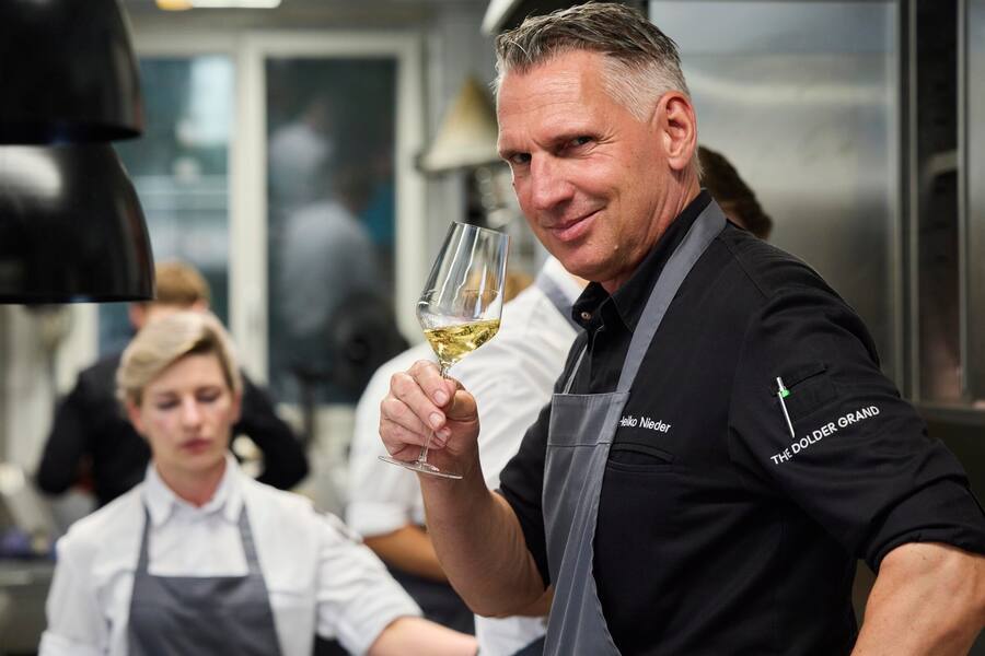 KRUG Anlass mit Heiko Nieder und Tanja Grandits, Restaurant Stucki, Basel, BS 2024