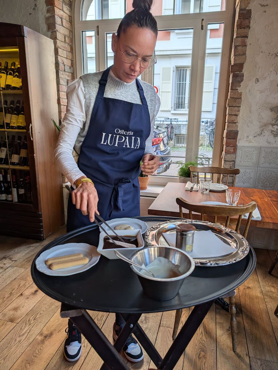 Lupaia Osteria Tiramisu