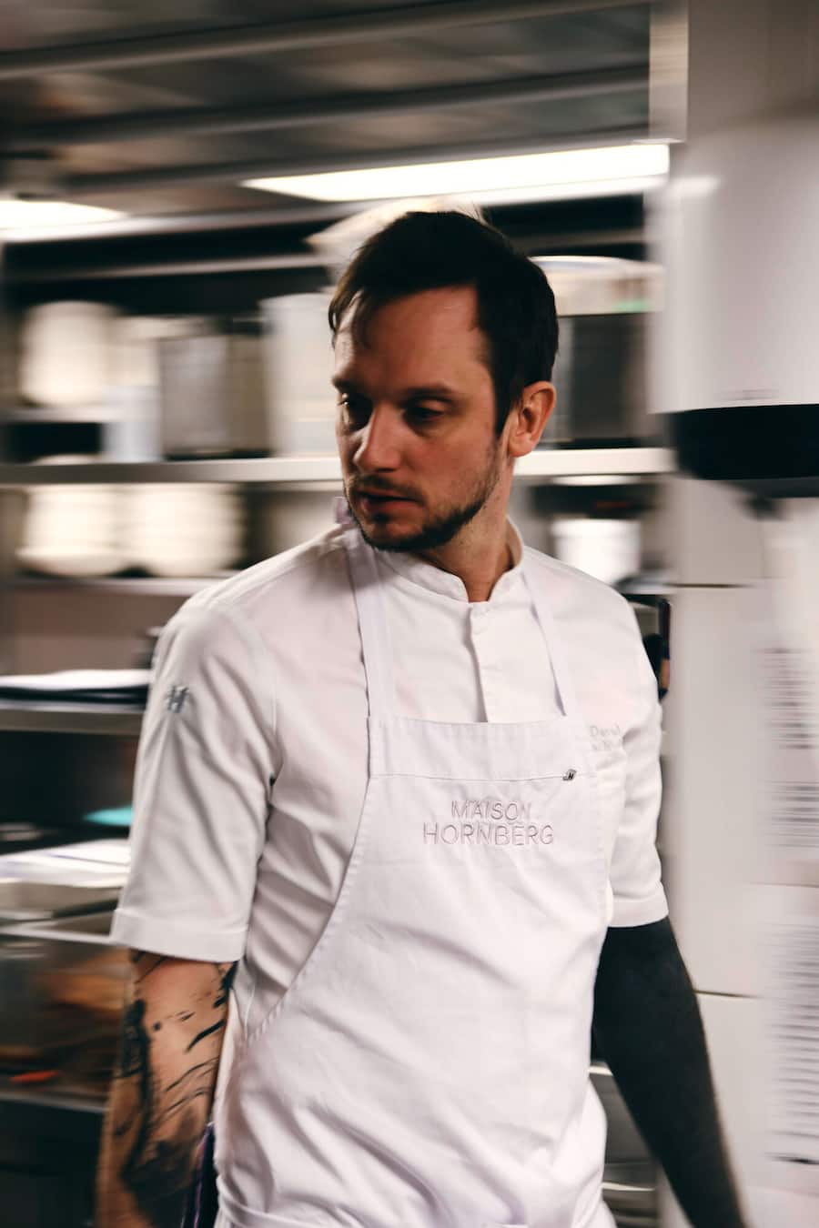 Michael Rindlisbacher und David Ebner in der Maison Hornberg. person: David Ebner