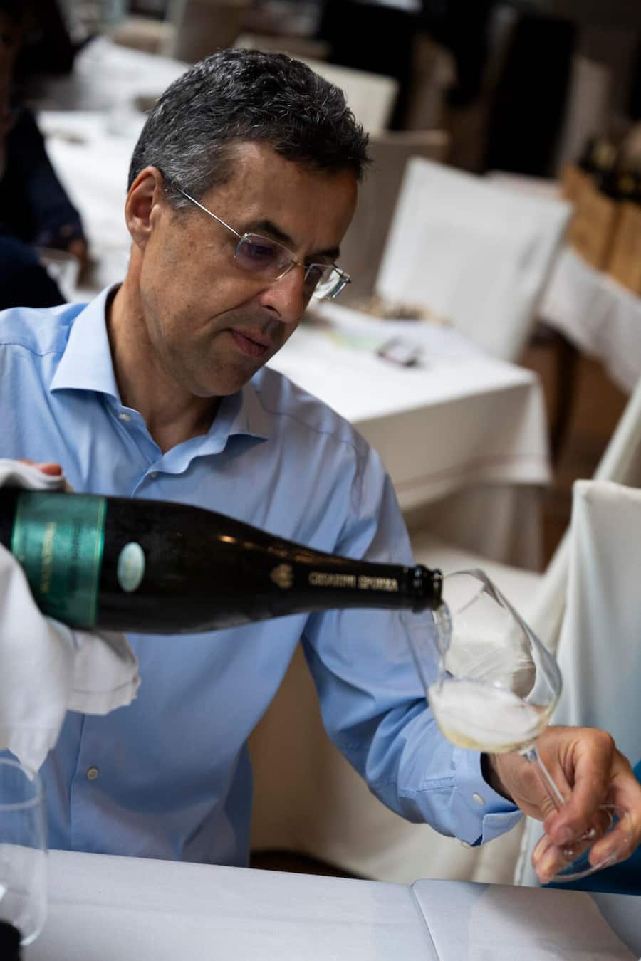 Andrea Buccella serviert den Tridentum