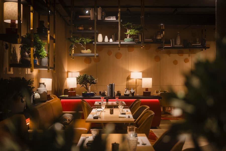 Interior of Schweizerhof Myoko, Friday 13 December 2024 in Zermatt. (© Gabriel Monnet)