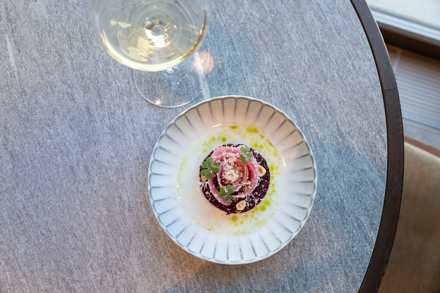 Andrea Bonini, Hotel Grace la Margna, Randen-Tartar