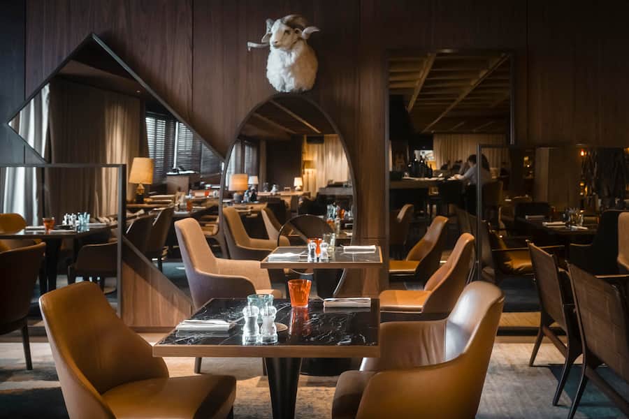 Interior Schweizerhof Kitchen, Friday 13 December 2024 in Zermatt. (© Gabriel Monnet)