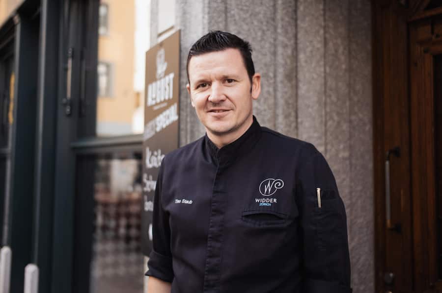 Die besten Beef Tatar - Zürich - Küchenchef vom August (Hotel Widder Zürich) Tino Staub