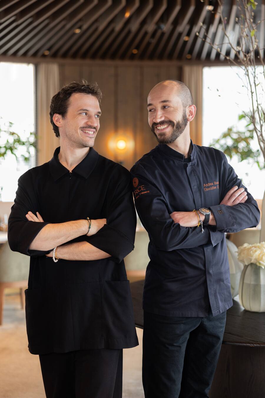Dominik Hartmann und Andrea Bonini im Grace St. Moritz für Genesis