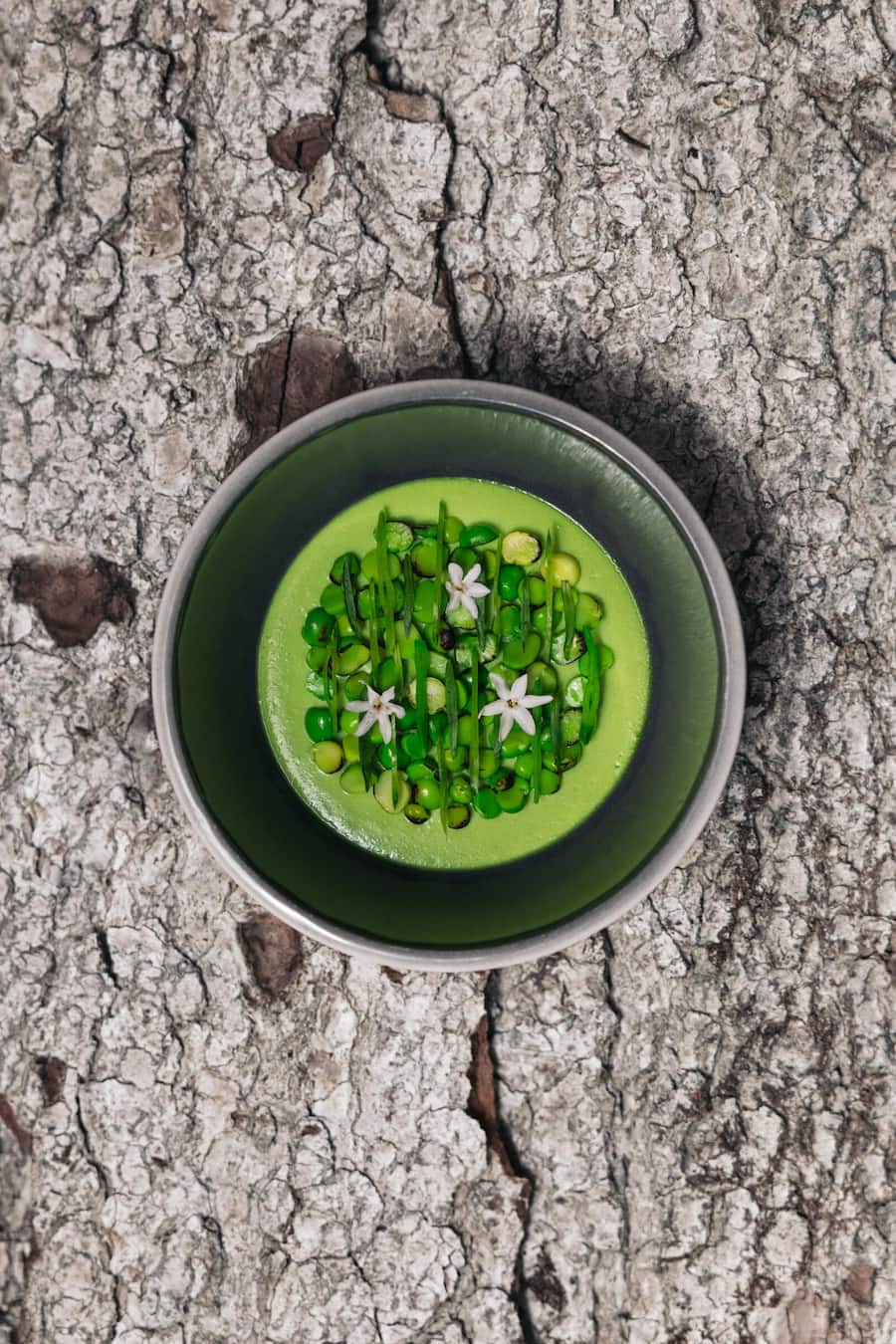 Erbsen-Tofu-Chawanmushi