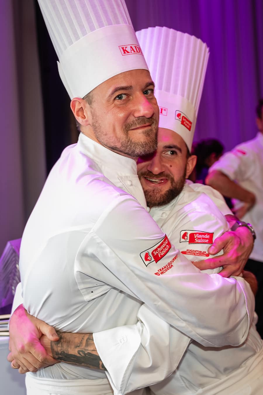 Goldener Koch 2025 Finale - Kursaal Bern - Finalisten: Mirco Kristal, Elodie Schenk, Urs Koller, Joao Coelho, Olivier Hofer - Februar 2025 - Copyright Olivia Pulver