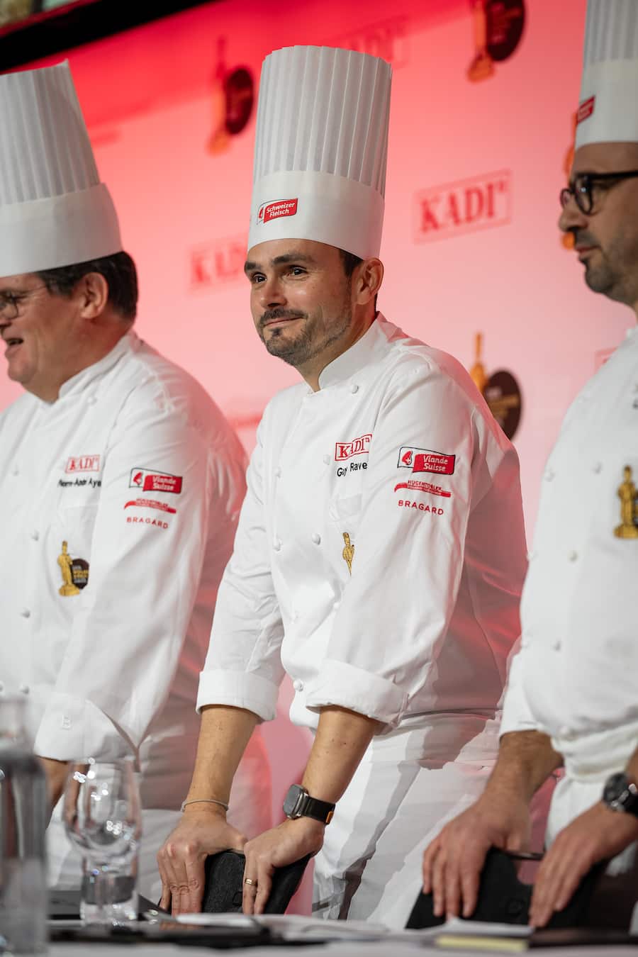 Goldener Koch 2025 Finale - Kursaal Bern - Finalisten: Mirco Kristal, Elodie Schenk, Urs Koller, Joao Coelho, Olivier Hofer - Februar 2025 - Copyright Olivia Pulver