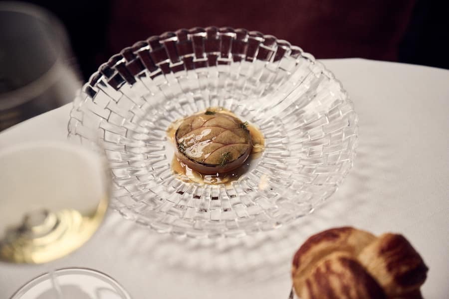 Ententerine mit Wintertrüffel, Apfel