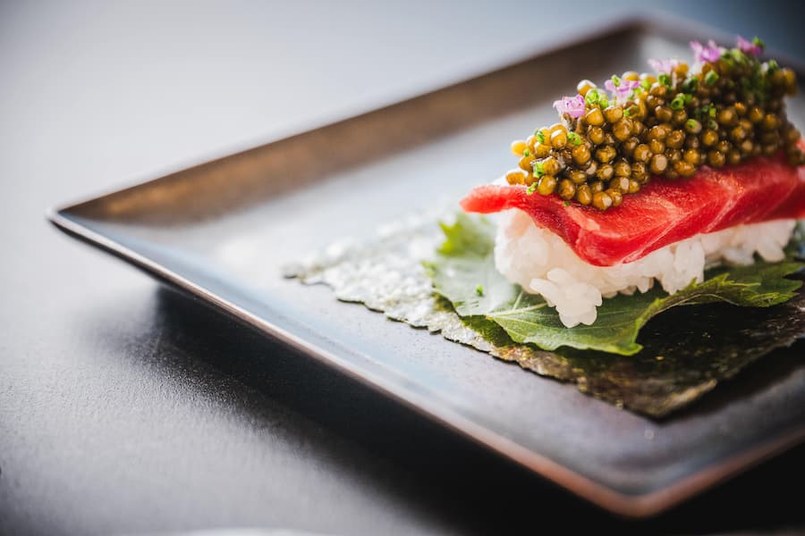 Nori Tuna Kaviar Sato Toffolon