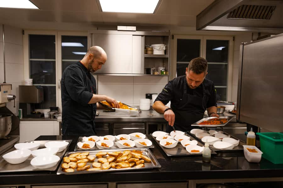 19.02.2025, Hurden, Restaurant PUR, Wine and Dine Event (Photo by Remy Steiner for Gault Millau)