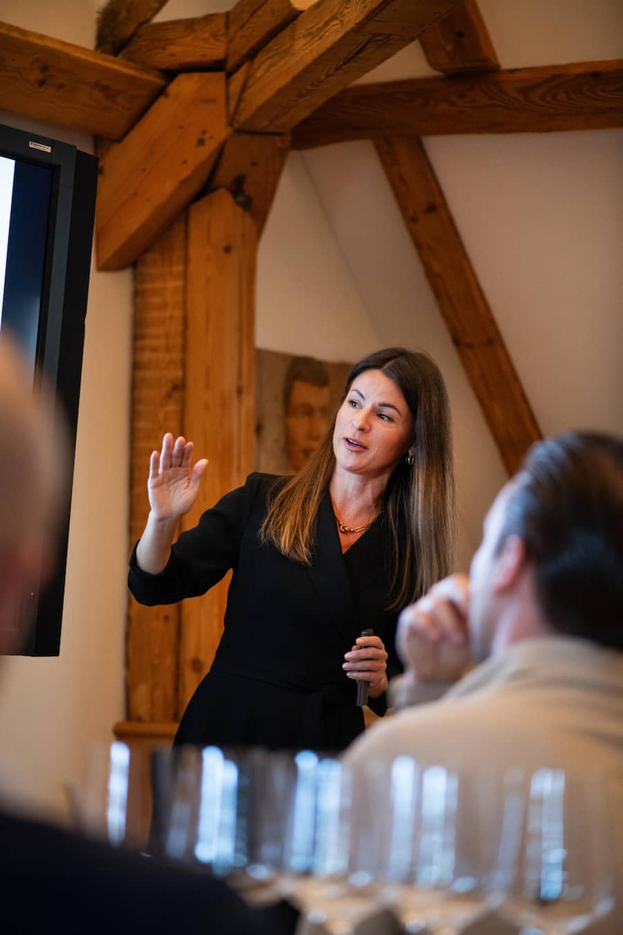 Hotel Einstein St. Gallen, Wine Tasting Château Angélus, mit Anna Tkachenko-Marie, 18. März 2025, St. Gallen