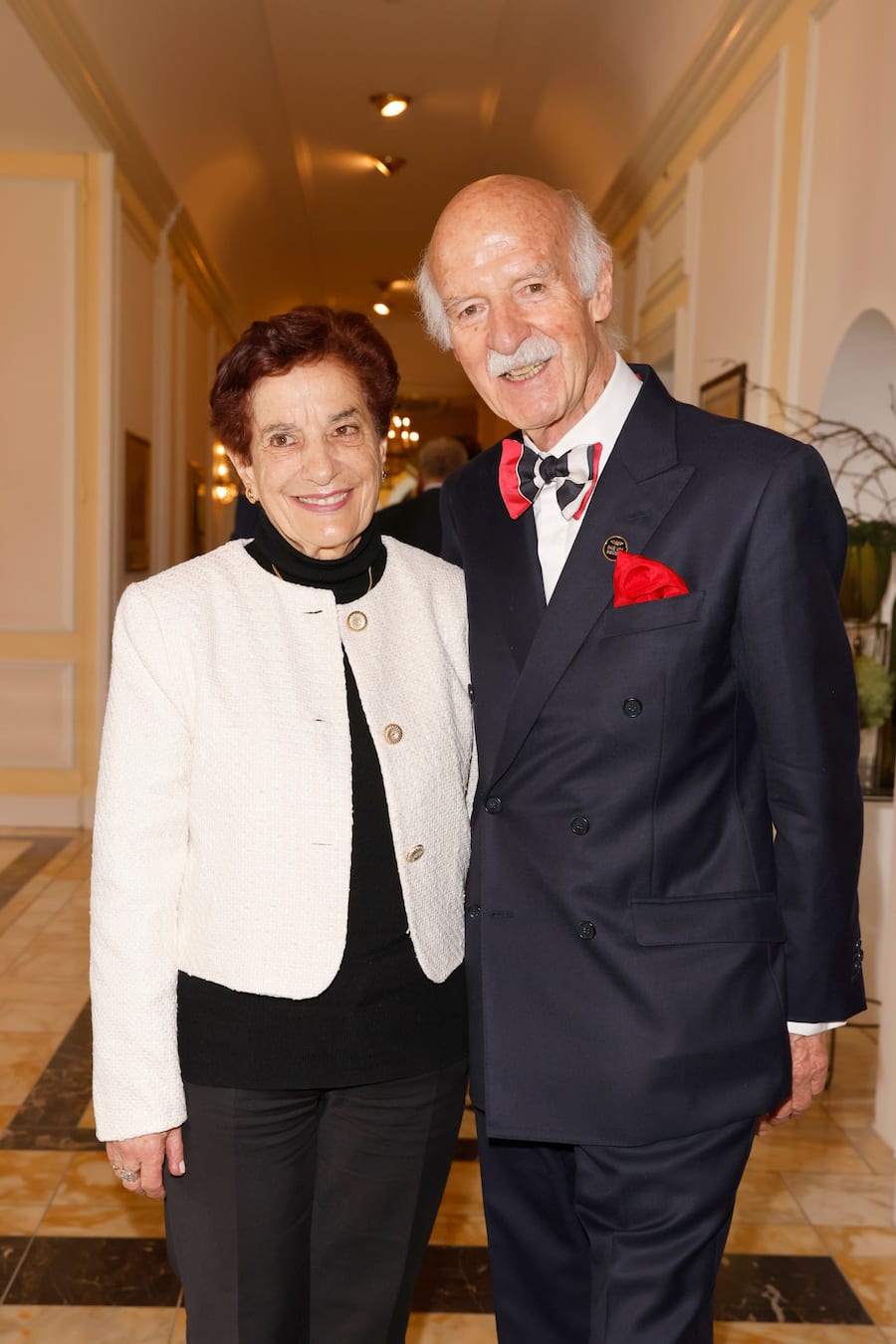 Anton Mosimann (Ehemaliger Koch der Queen, 40 Jahre lang) und Frau Karin101 Besten Hotels Schweiz 2025 Event und Verleihung im Victoria-Jungfrau Grand Hotel & Spa in Interlaken am 30.03.2025Agency People Image (c) Manuel Tilgner *WARNING*STRICTLY NO FAN WEBSITE / NO BLOG / NO FACEBOOK / NO INSTAGRAM / NO SOCIAL WEB USE!ALL RIGHTS RESERVED!