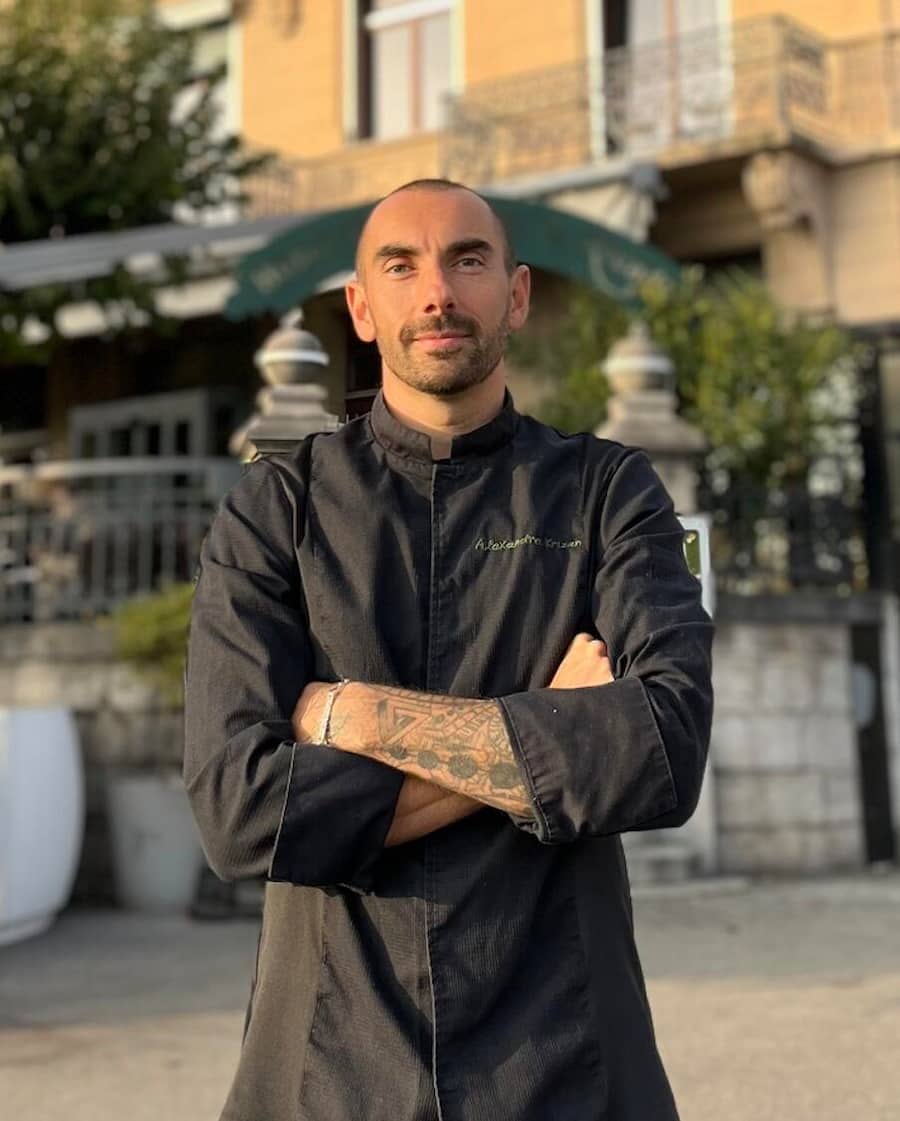 Chef Alexandre Krizan Bistrot du Rivage Lutry