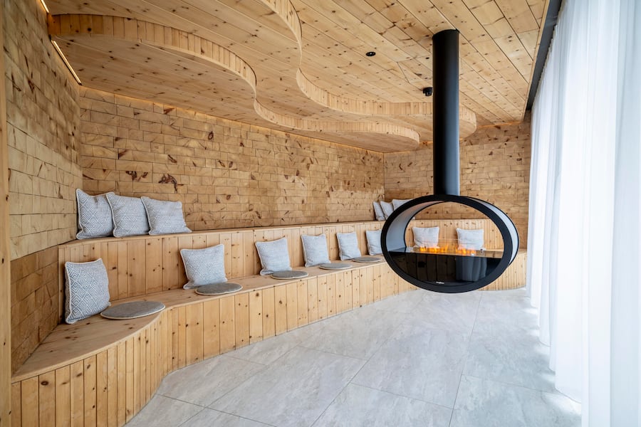 Bergwelt Grindelwald SPA Angebot. Aufgenommen im Januar 2025 ©David Birri Spa Fire & Ice im Hotel Bergwelt