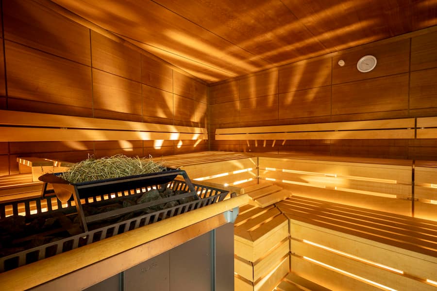 Bergwelt Grindelwald SPA Angebot. Aufgenommen im Januar 2025 ©David Birri Spa Fire & Ice im Hotel Bergwelt