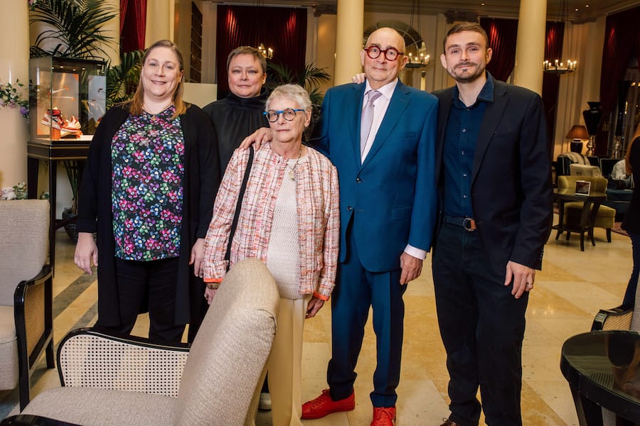 Familie Ravet (v.l.n.r.): Töchter Nathalie, Isabelle, Mutter Ruth, Bernard Ravet mit Sohn Guy Ravet, 2025