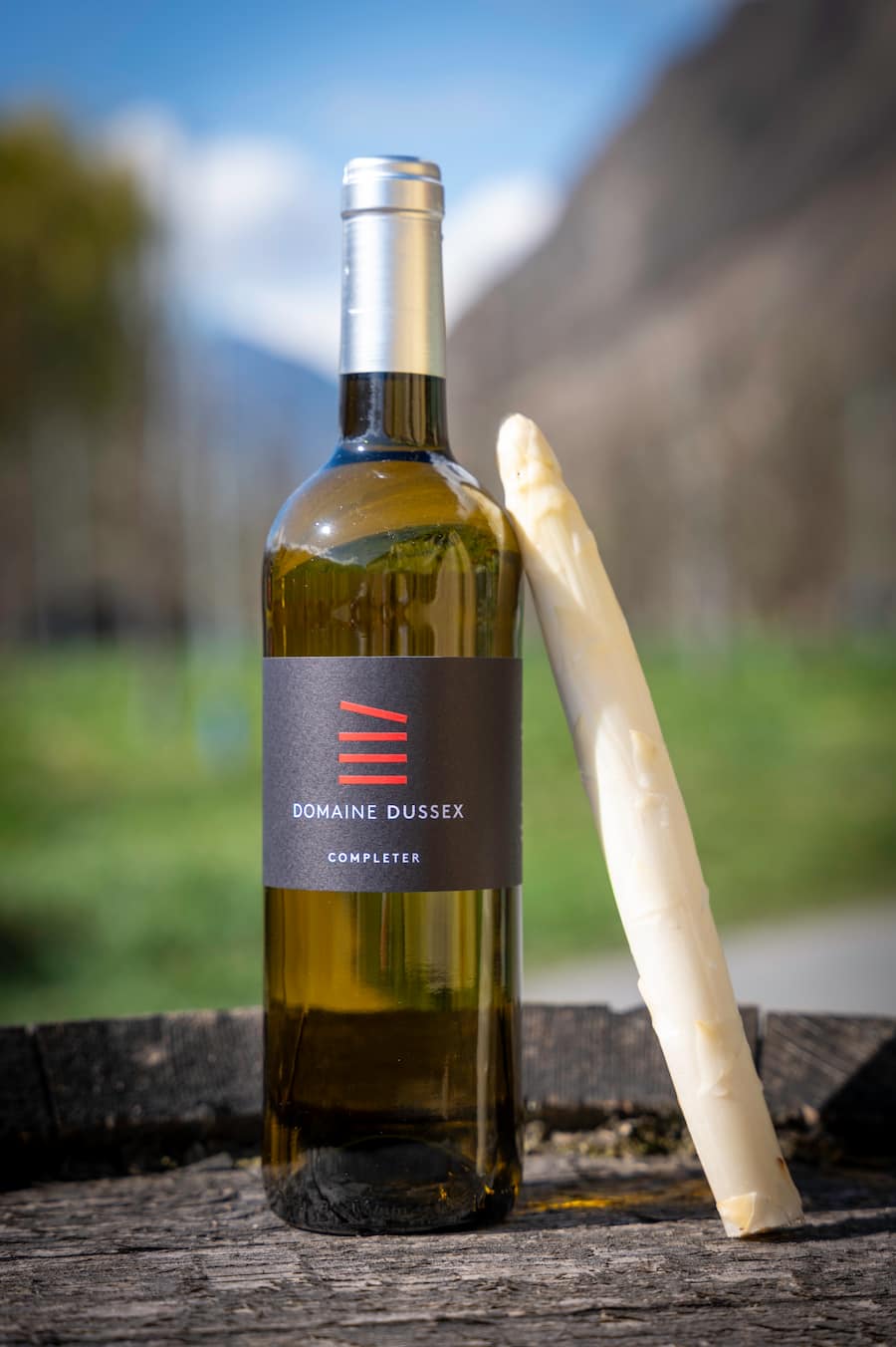 Maurice Dussex asperges Saillon Léguriviera