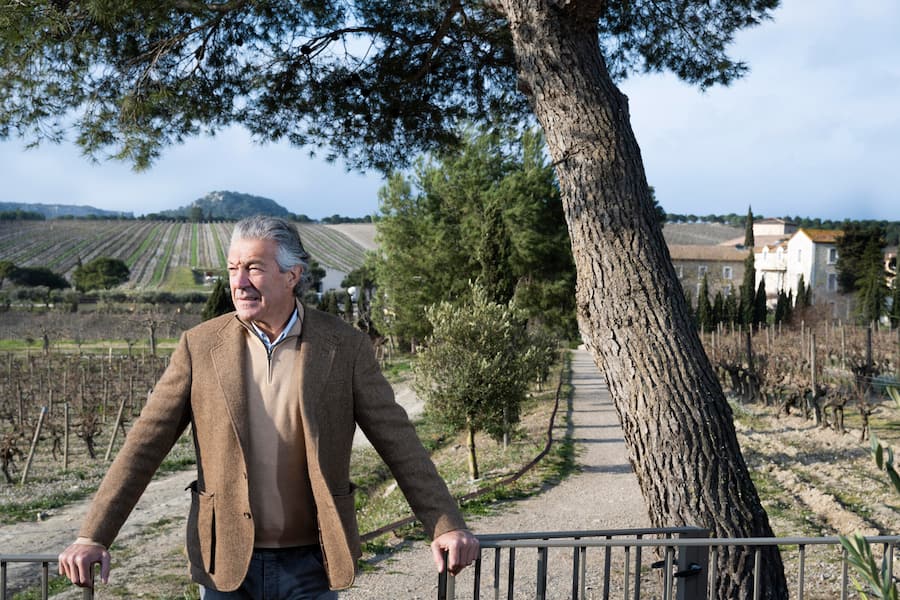 Bertrand auf dem Fussweg zur Villa Soleilla