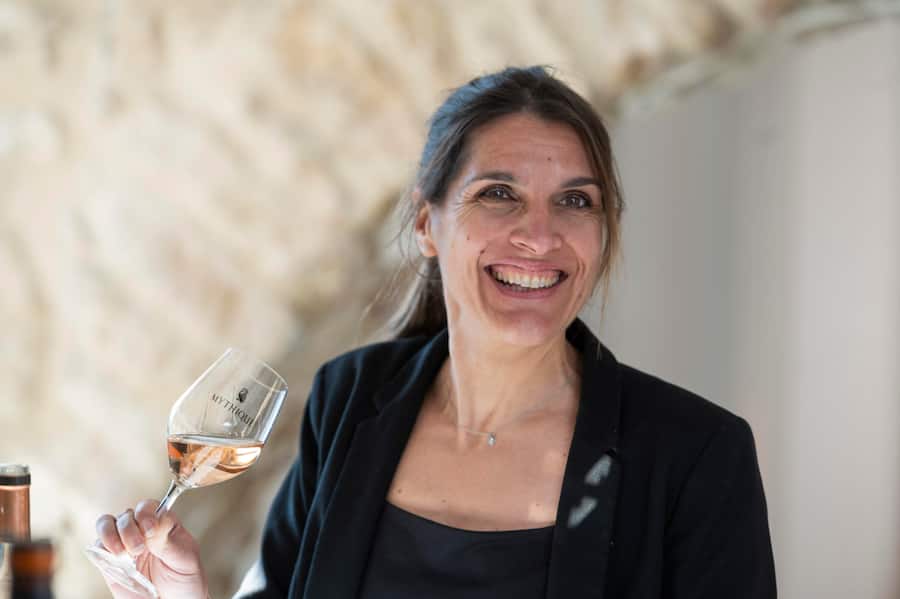 Die Ãnologin des Cuvee Mythique