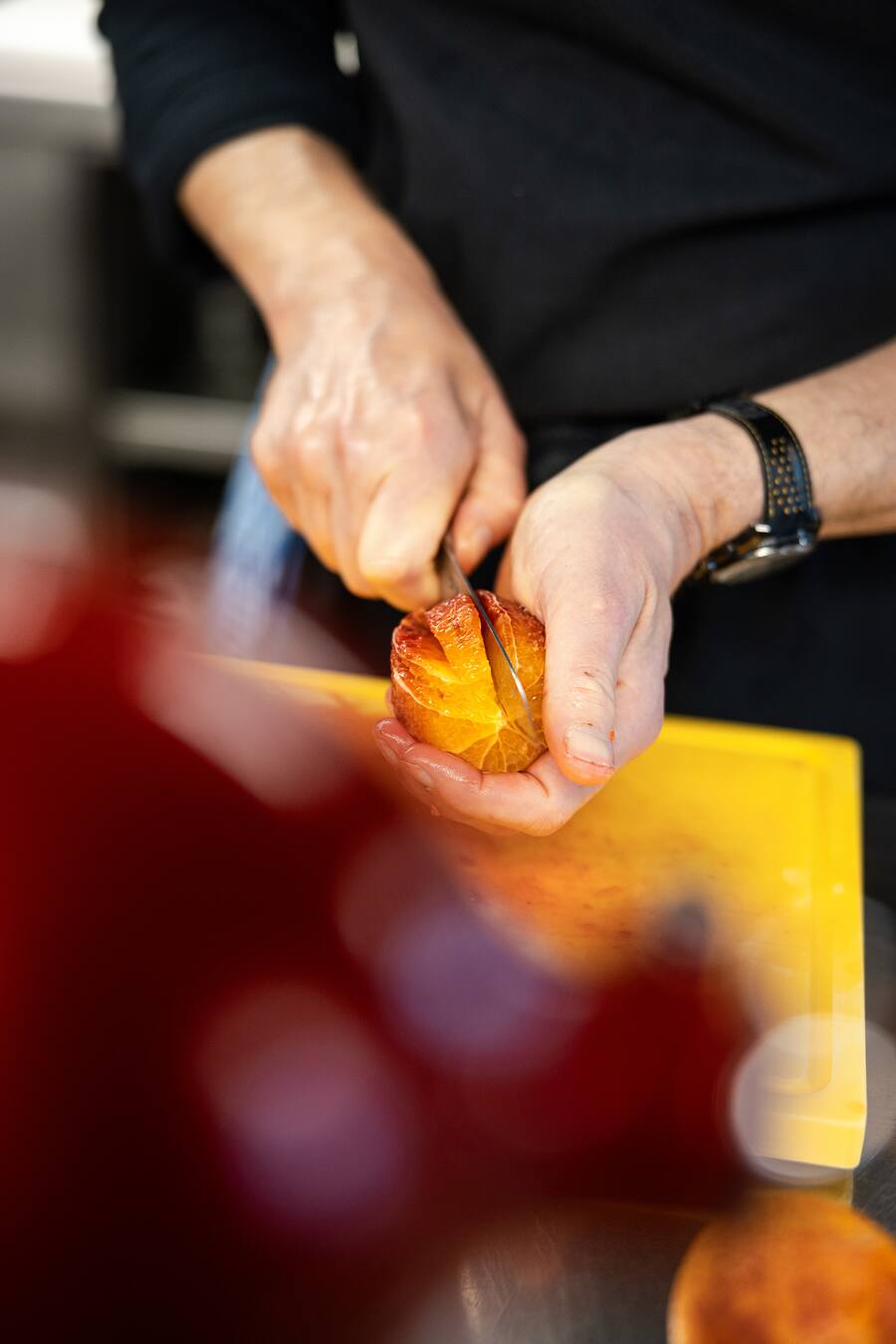 12.03.2025, Walchwil, Restaurant Sternen, Noémie Bernard, Schnapp kocht mit (photo by Remy Steiner for Gault Millau)