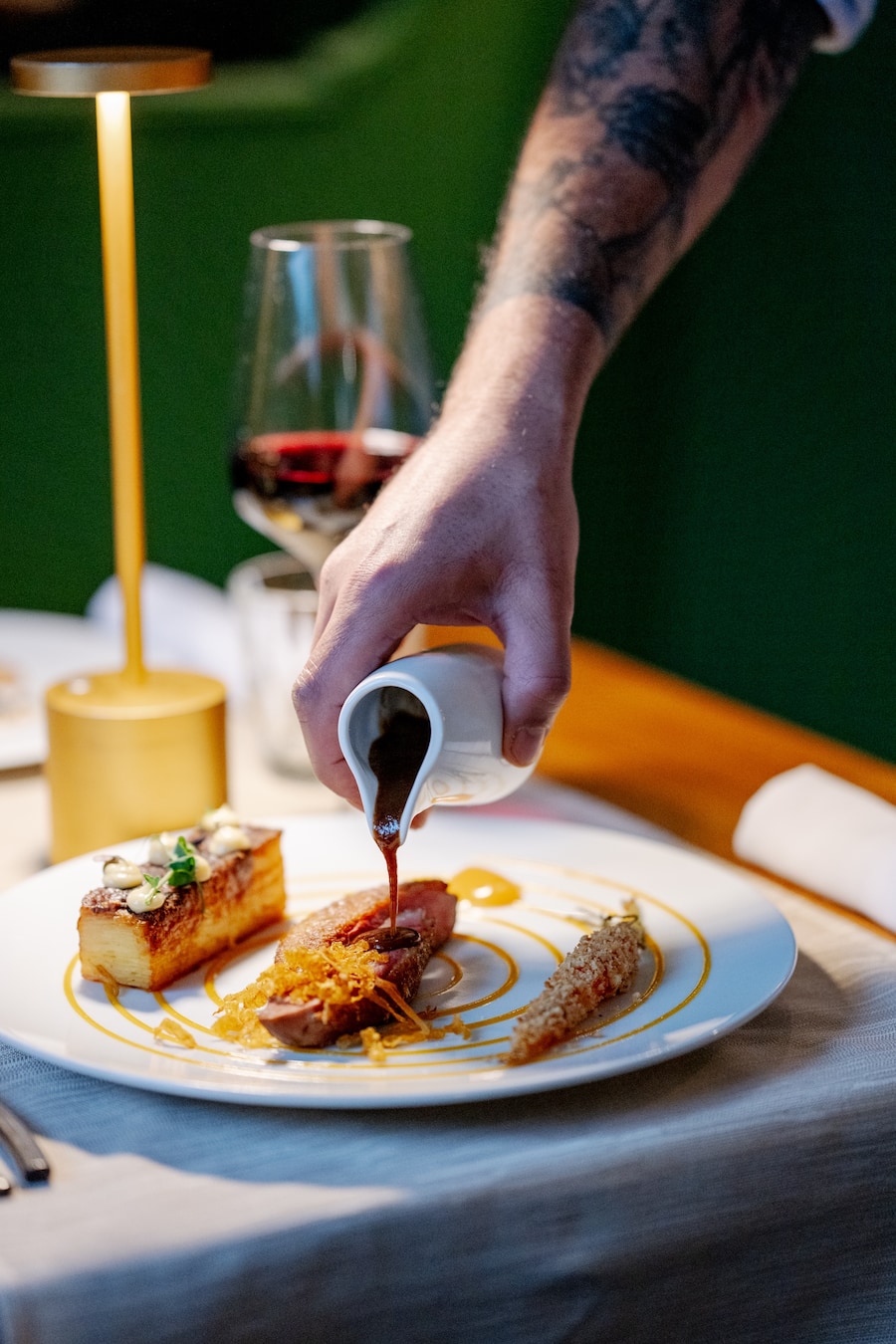 Saint-Jean Nyon canette coulis de mandarine