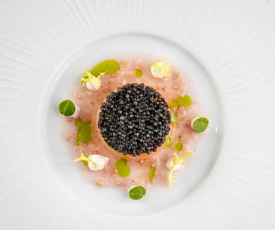 Saumon mariné au gin Paul Cabayé