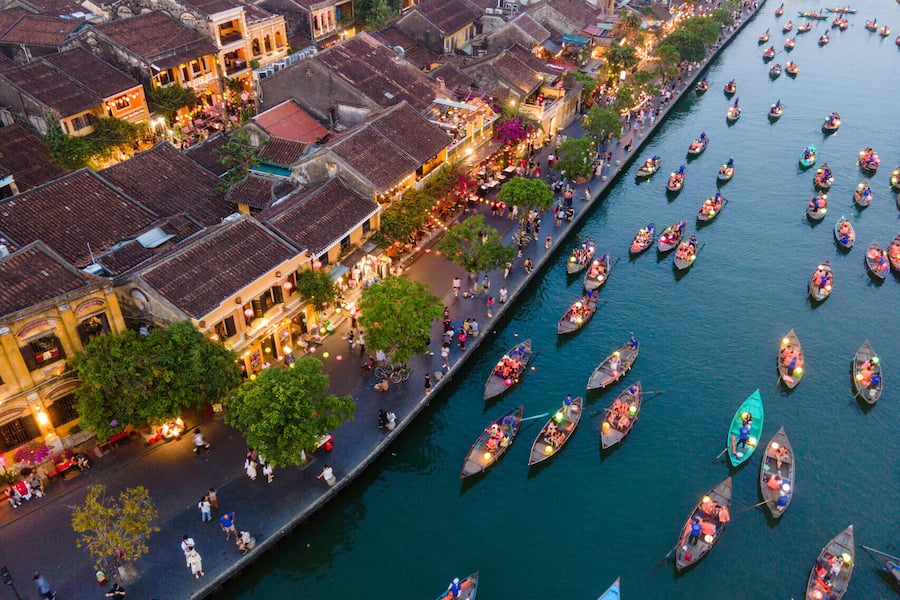 Ausflugsziel: Das lebhafte Städtchen Hoi An sollte man unbedingt besuchen. Nicht umsonst ein Unesco-Weltkulturerbe.