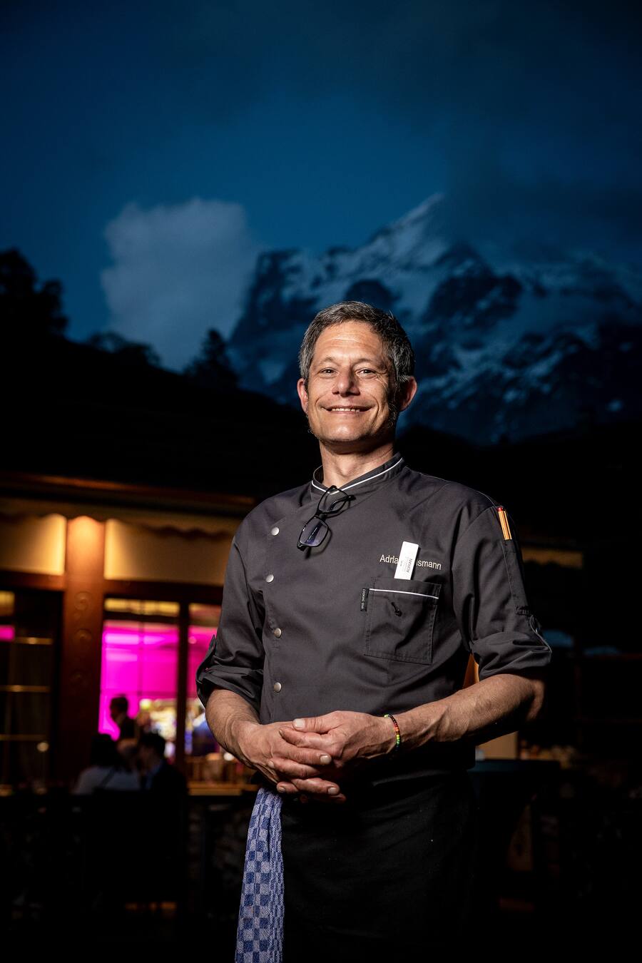 Adrian Bolsmann / Romantik Hotel Schweizerhof. Top of Taste Gourmet-Festival in Grindelwald im Hotel Schweizherhof. Aufgenommen am 10.05.2024