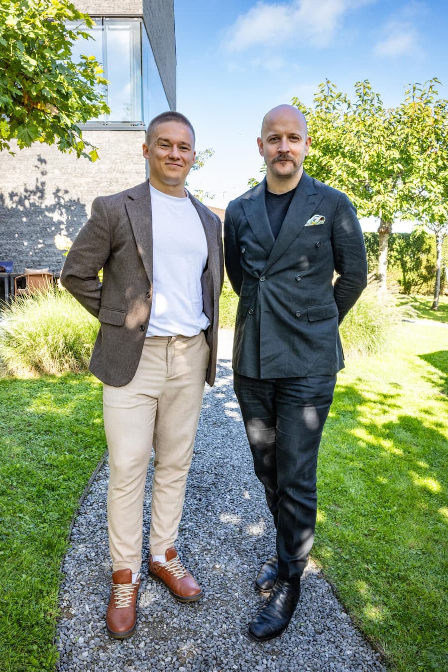 25.09.2023 - Koch des Jahres Markus Stöckle (r.) und Sous-Chef Charles Aggett.