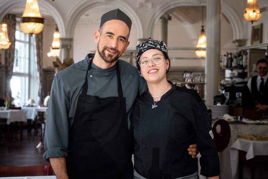 Conti Zürich Ravioli Marco Fontó und seine «Pasta-Queen Ginevra» Davino