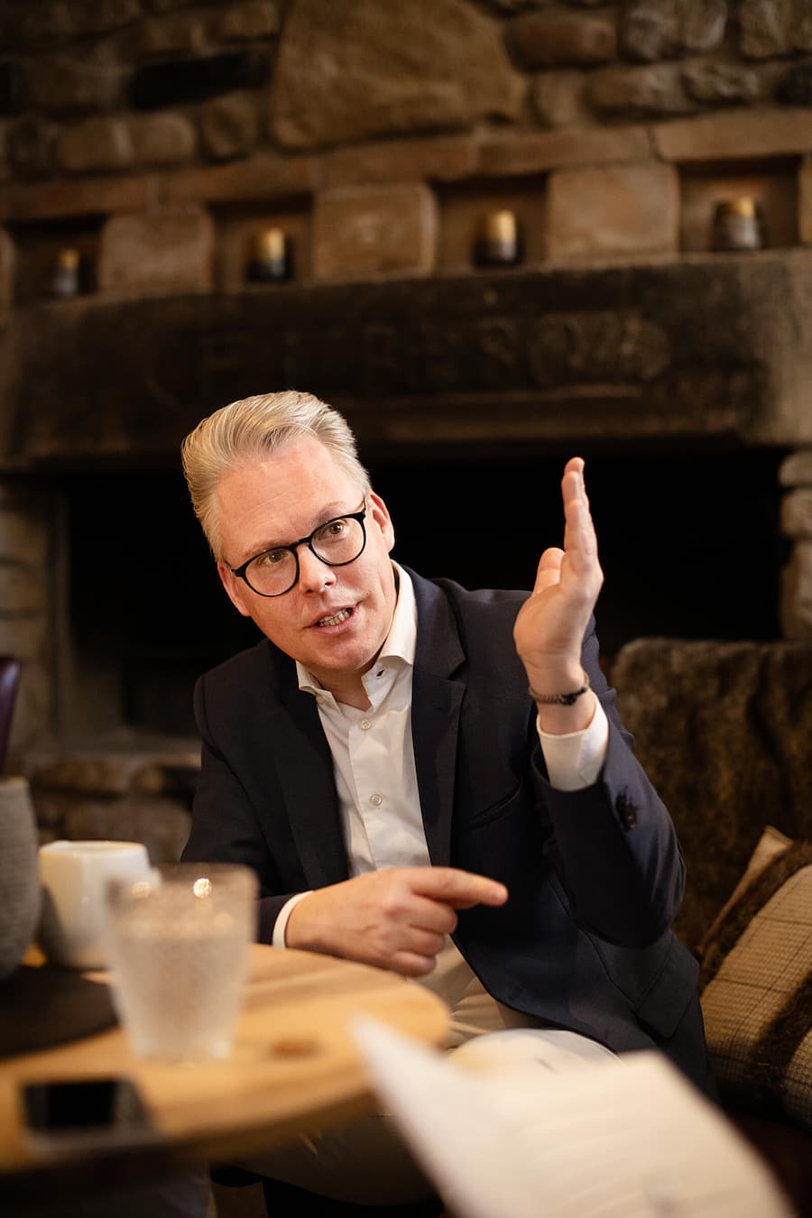 Jan Schoch, Eigentümer und Investor vom Appenzeller Huus, eröffnet bald das «Huus Quell» Flaggschiff des Konzepts A Lifestyle Wellness Community, 4. April 20205