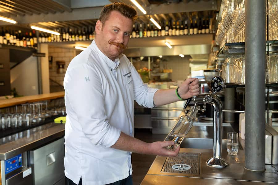 Jonas Ingold, Restaurant Zum Löwen in Messen Be Wasser Fotografiert am 11.04.2025