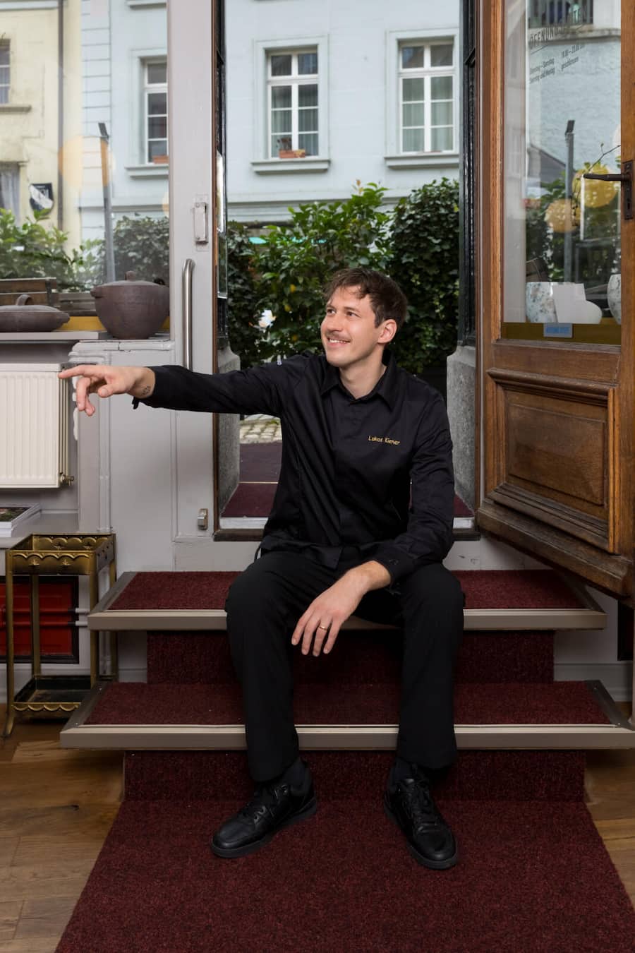 Lukas Kiener, Amex Talente Fotografiern in der ZUR GEDULD in Burgdorf am 23.10.2024