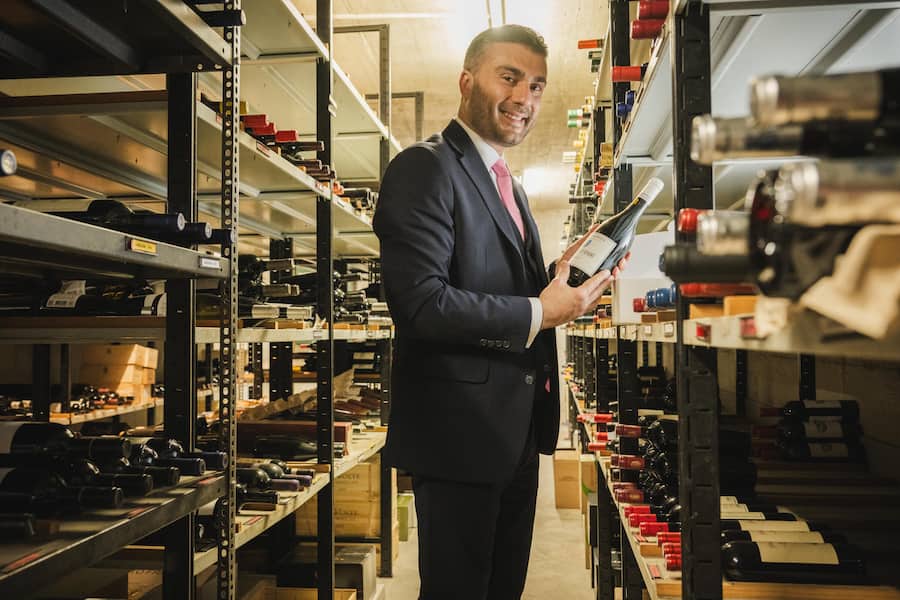 Principe Leopoldo 2025: Antonino Forte im Weinkeller