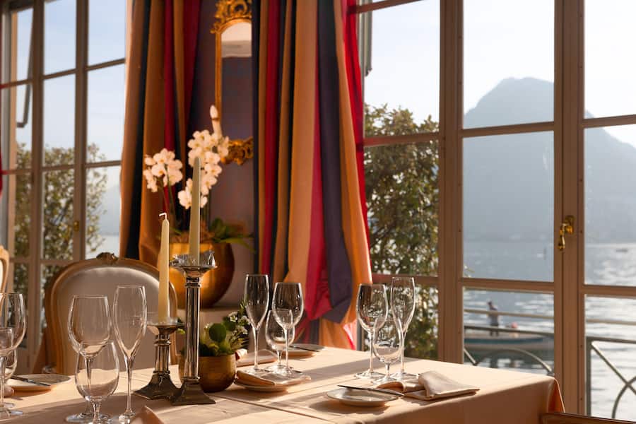 Restaurant Galerie Arte al Lago, Grand Hotel Villa Castagnola, Lugano, TI