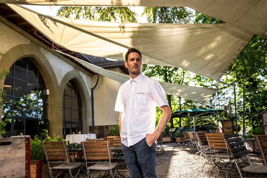 19.07.2923; Bern: UBS-Fourhander Steinhalle Bern; Portrait von Markus Arnold. © Valeriano Di Domenico