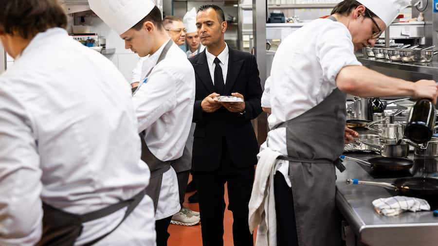 30.04.2025, Basel, Restaurant Cheval Blanc, Peter Knogl (photo by Remy Steiner for Gault Millau)