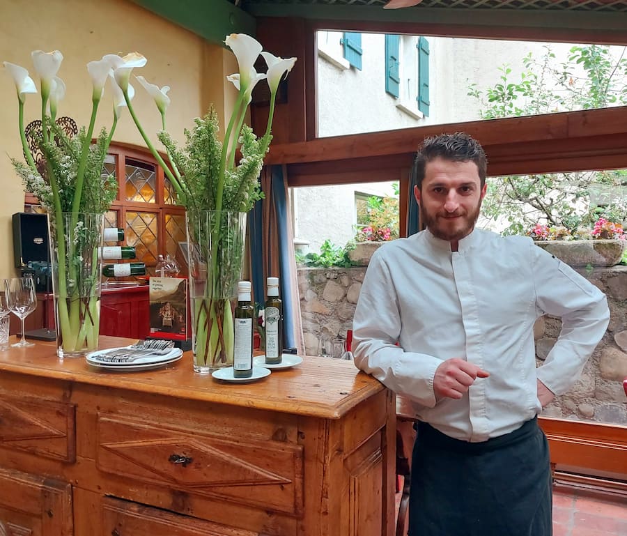 Auberge d'Hermance chef Romain Reddu