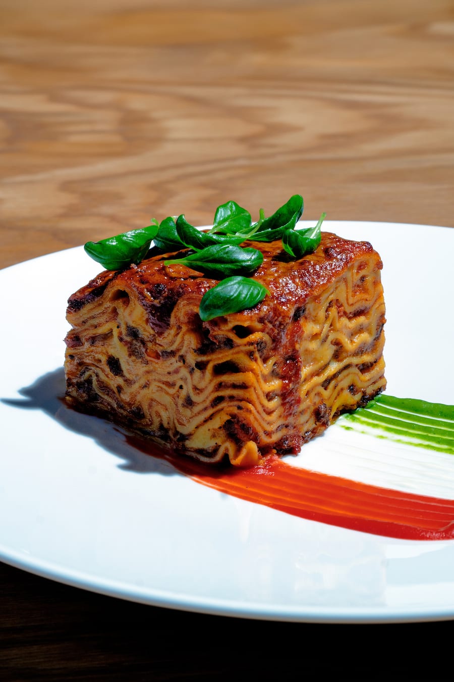 Der heimliche Star auf der Karte: Lasagna à la Colaianni mit einem Ragù aus Rindsbacke.