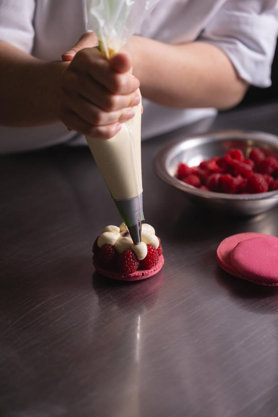 Sprüngli, Luxemburgerli, Pâtisserie Luxemburgerli Himbeer